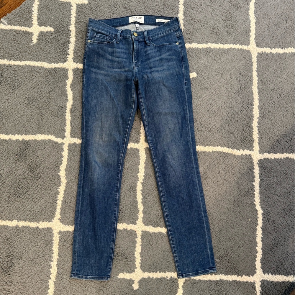 Frame Le Skinny de Jeanne Crop Jeans